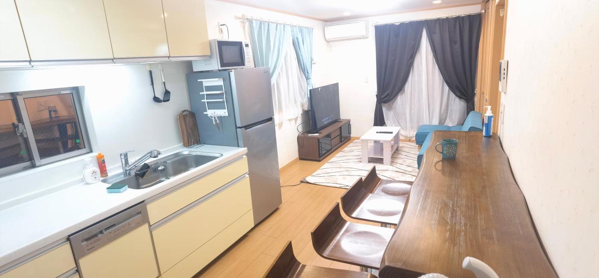 Ferienwohnung 明月楼三零二 Präfektur Tokio Exterior foto